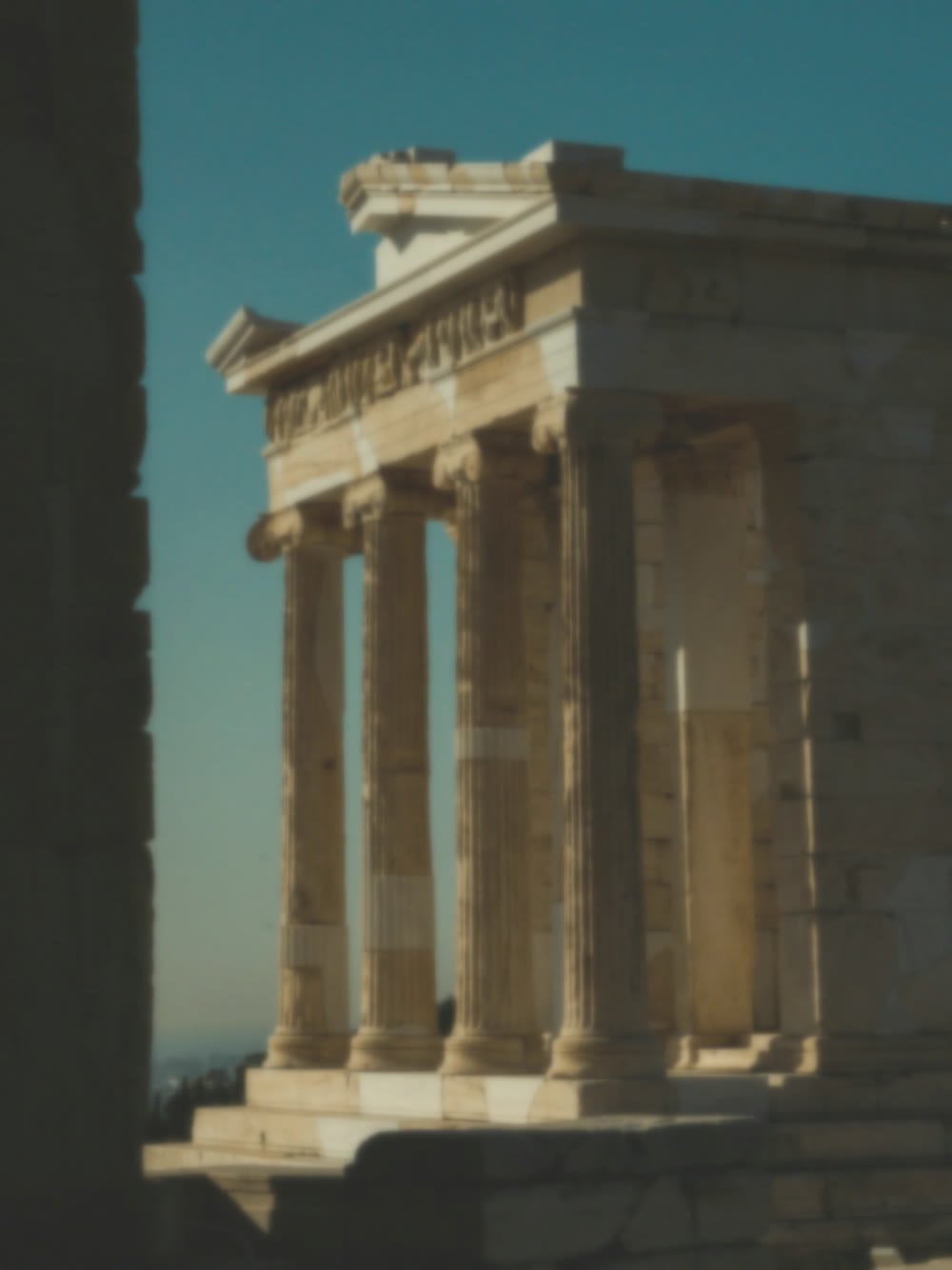 Ancient Greek temple columns
