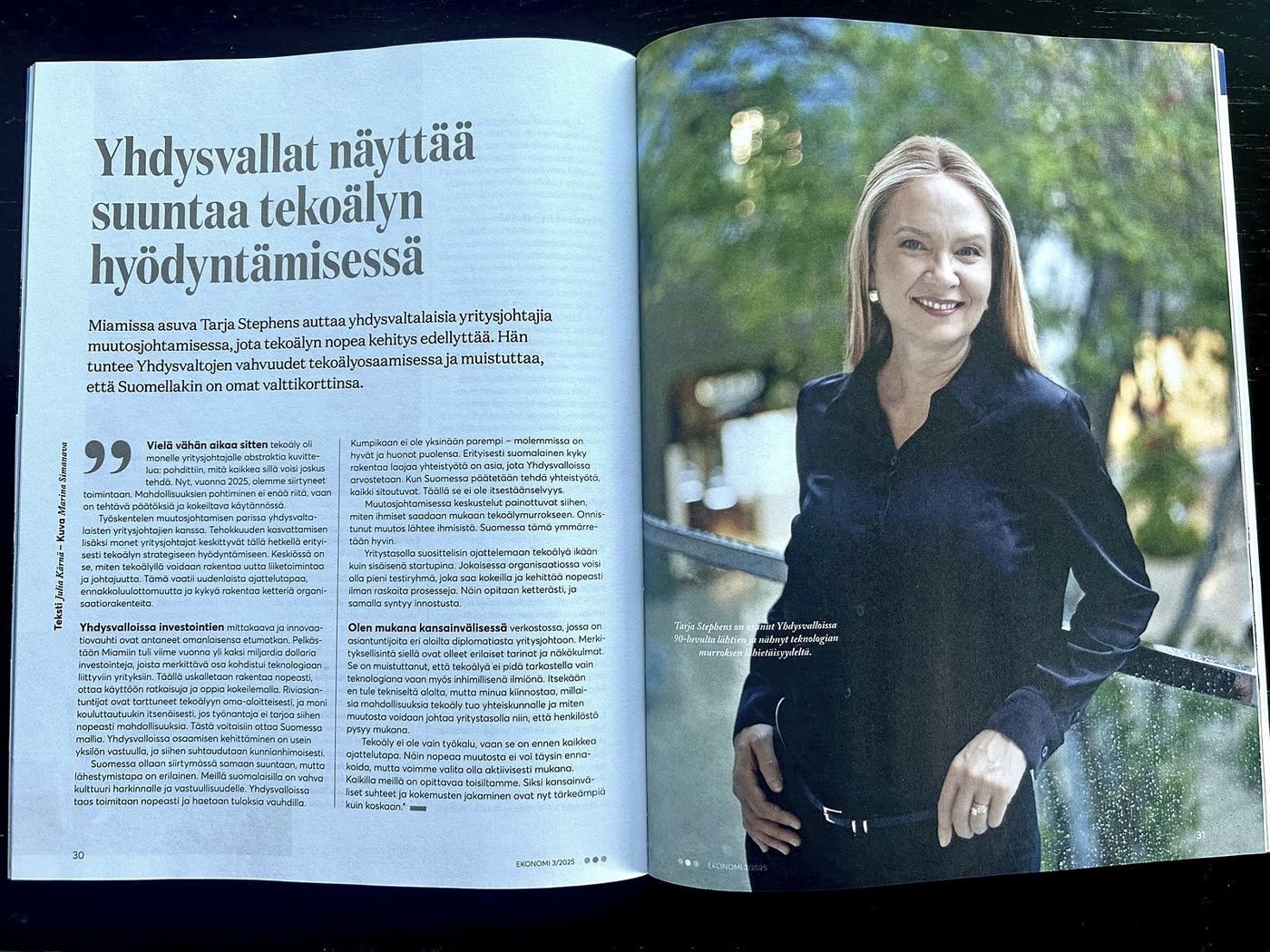 Ekonomi-lehti feature 3/2025